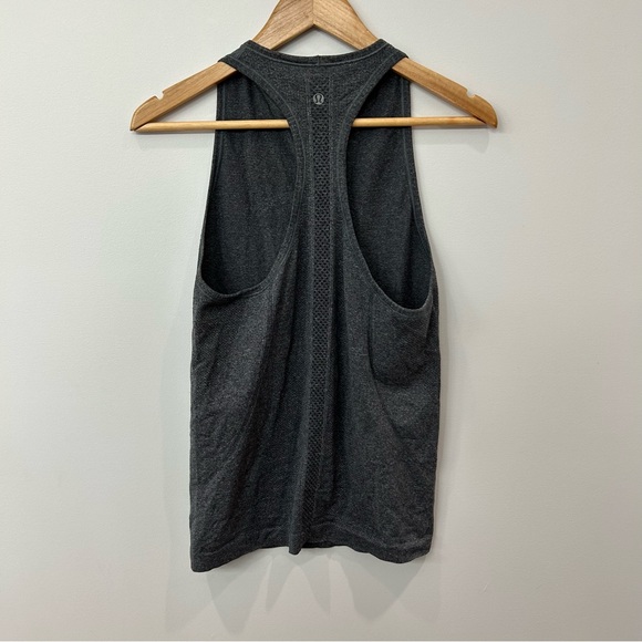 ITEM 1, LULULEMON, Grey, High Neck, Swiftly Tank Top, Size 6 - Picture 6 of 6